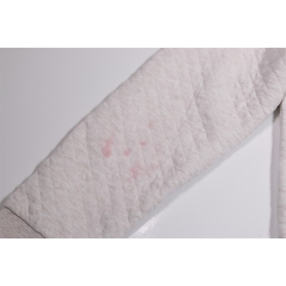 Patagonia Womans Organic Cotton Beige Diamond Quilt Snap-T Pullover Large - Picture 4 of 6